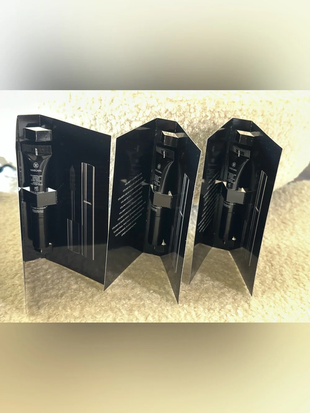 NEW 3xChanel Le Volume De Chanel Mascara 0.03oz./1g